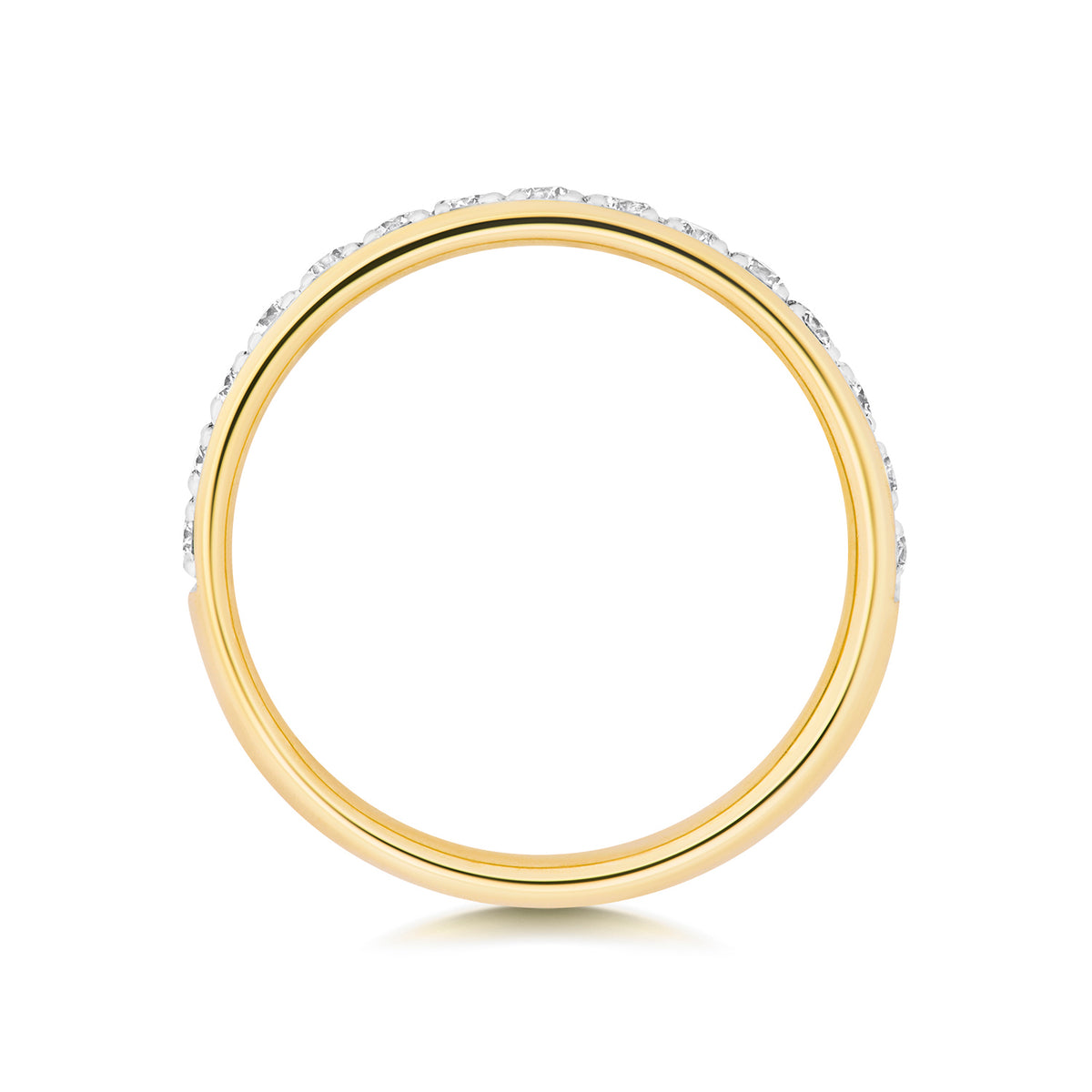 18ct Yellow Gold Diamond Eternity Ring
