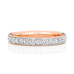 18ct Rose Gold Diamond Eternity Ring