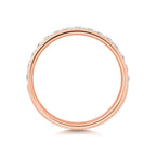18ct Rose Gold Diamond Eternity Ring