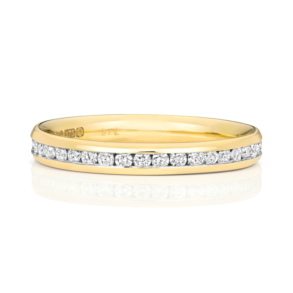 18ct Yellow Gold Diamond Eternity Ring
