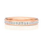 18ct Rose Gold Diamond Eternity Ring