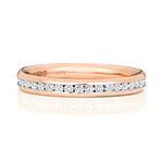 18ct Rose Gold Diamond Eternity Ring