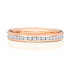 18ct Rose Gold Diamond Eternity Ring