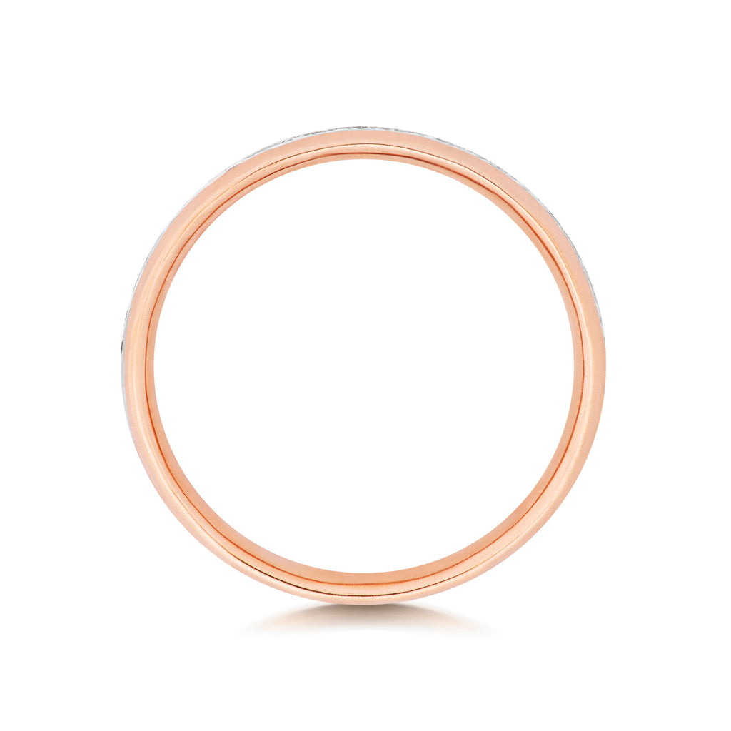 18ct Rose Gold Diamond Eternity Ring