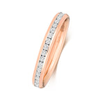 18ct Rose Gold Diamond Eternity Ring