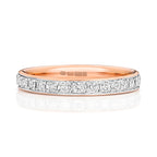 18ct Rose Gold Diamond Eternity Ring