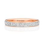 18ct Rose Gold Diamond Eternity Ring