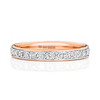 18ct Rose Gold Diamond Eternity Ring