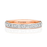 18ct Rose Gold Diamond Eternity Ring