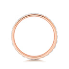 18ct Rose Gold Diamond Eternity Ring