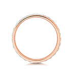 18ct Rose Gold Diamond Eternity Ring