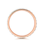 18ct Rose Gold Diamond Eternity Ring