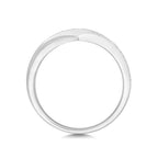 18ct White Gold Diamond Band Ring 0.09 CT