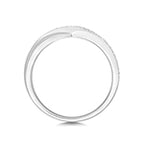 18ct White Gold Diamond Band Ring 0.09 CT