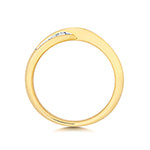 9ct Yellow Gold Diamond Band Ring 0.16 CT