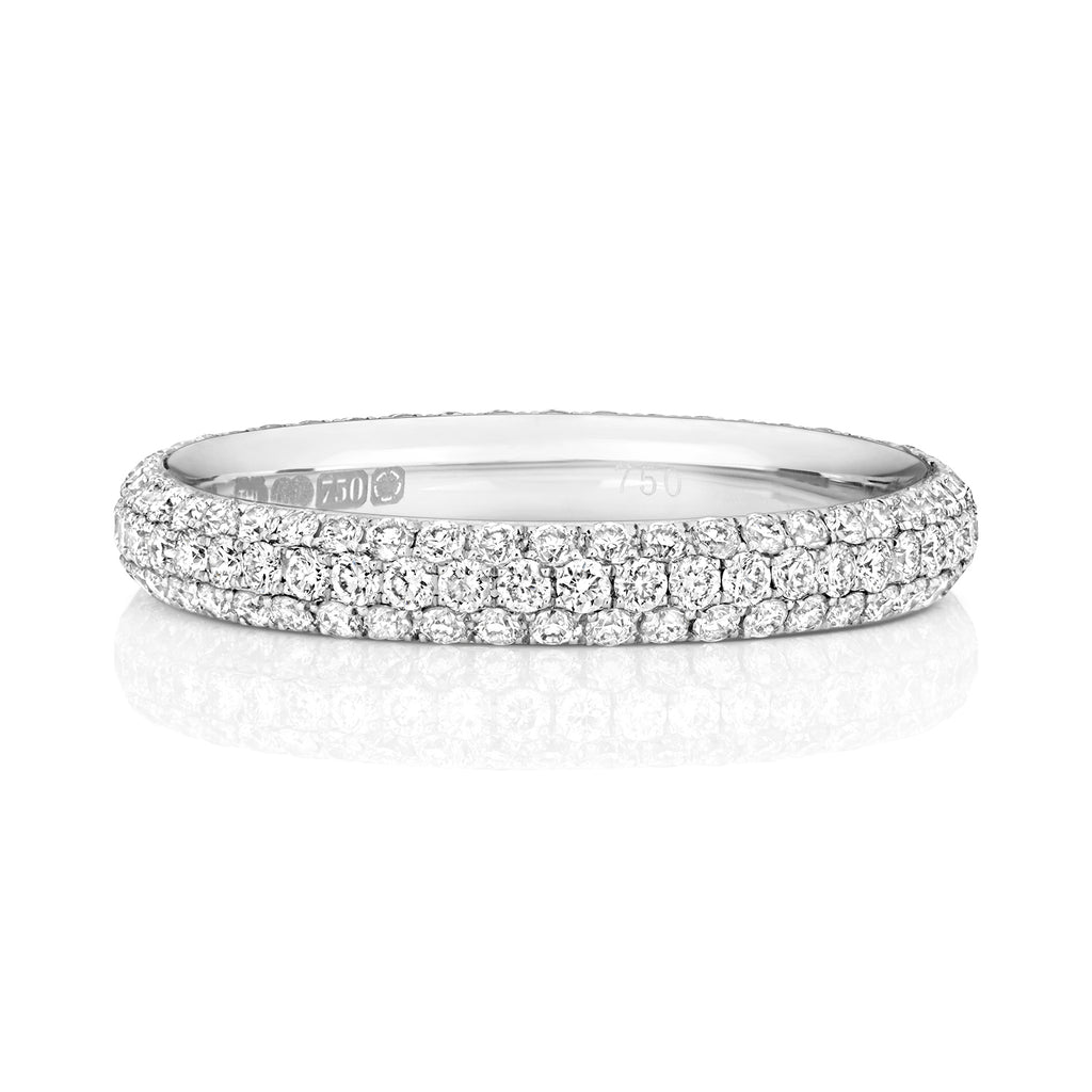 18ct White Gold Diamond Eternity Ring