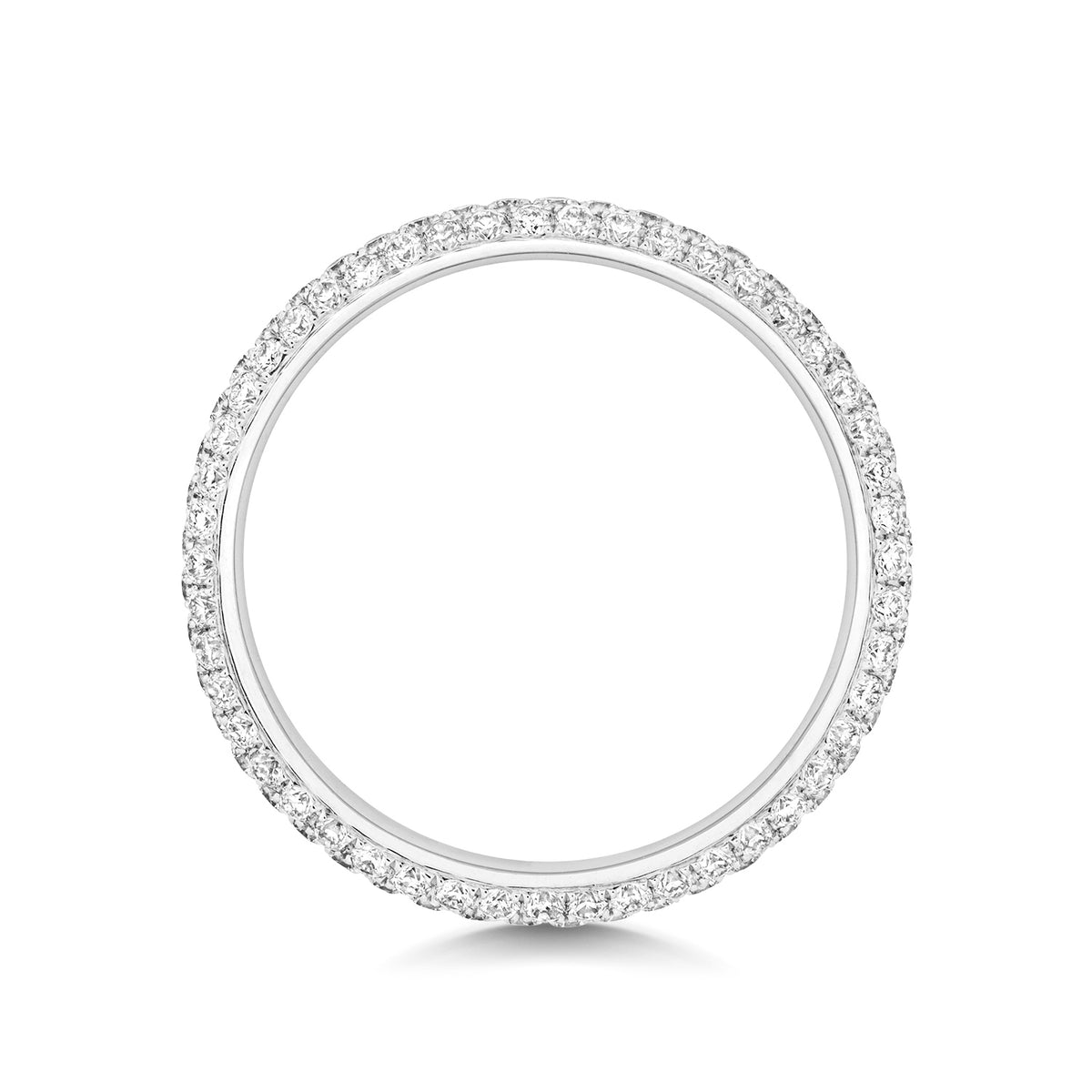 18ct White Gold Diamond Eternity Ring