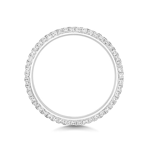 18ct White Gold Diamond Eternity Ring