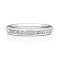 18ct White Gold Diamond Eternity Ring 0.57 CT
