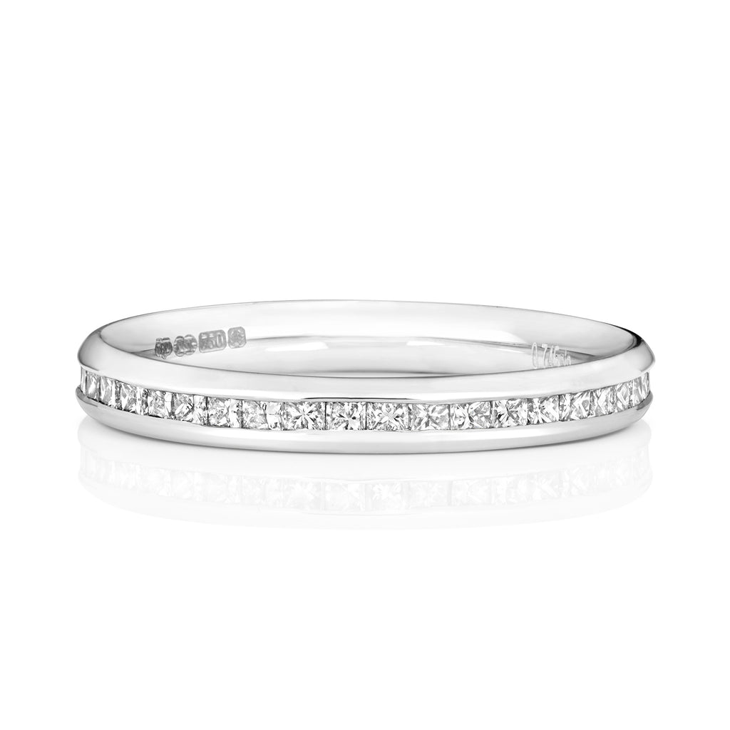 18ct White Gold Diamond Eternity Ring
