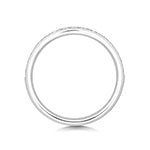 18ct White Gold Diamond Band Ring 0.34 CT