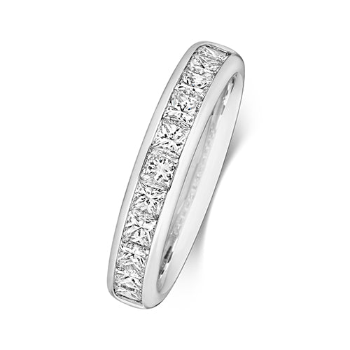 18ct White Gold Diamond Eternity Ring 1.3 CT