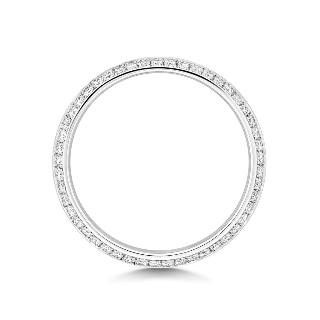 18ct White Gold Diamond Eternity Ring
