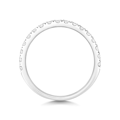 18ct White Gold Diamond Eternity Ring 0.54 CT