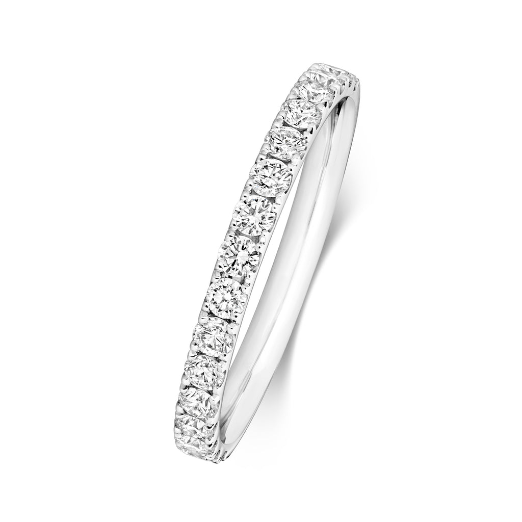 18ct White Gold Diamond Eternity Ring 0.54 CT