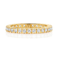 18ct Yellow Gold Diamond Eternity Ring WQ259