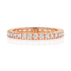 18ct Rose Gold Diamond Eternity Ring