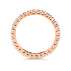18ct Rose Gold Diamond Eternity Ring