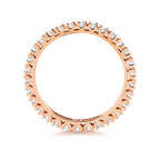 18ct Rose Gold Diamond Eternity Ring