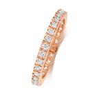 18ct Rose Gold Diamond Eternity Ring