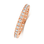 18ct Rose Gold Diamond Eternity Ring