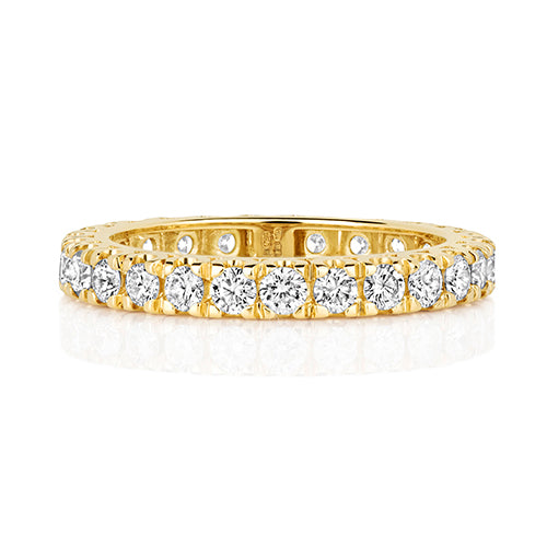 18ct Yellow Gold Diamond Eternity Ring WQ260