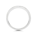 18ct White Gold Diamond Wedding Band