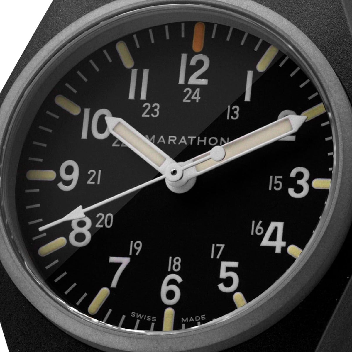 Marathon GPQ Mens Watch with Black Nylon Strap WW194009BK-0101
