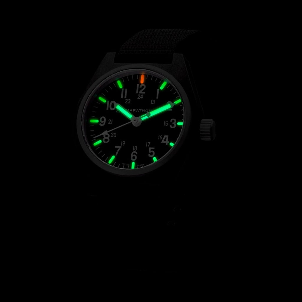 Marathon GPQ Mens Watch with Black Nylon Strap WW194009BK-0101