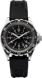 Marathon Medium Divers Mens Watch MSAR-Q with Black Silicone Strap WW194027SS-0130