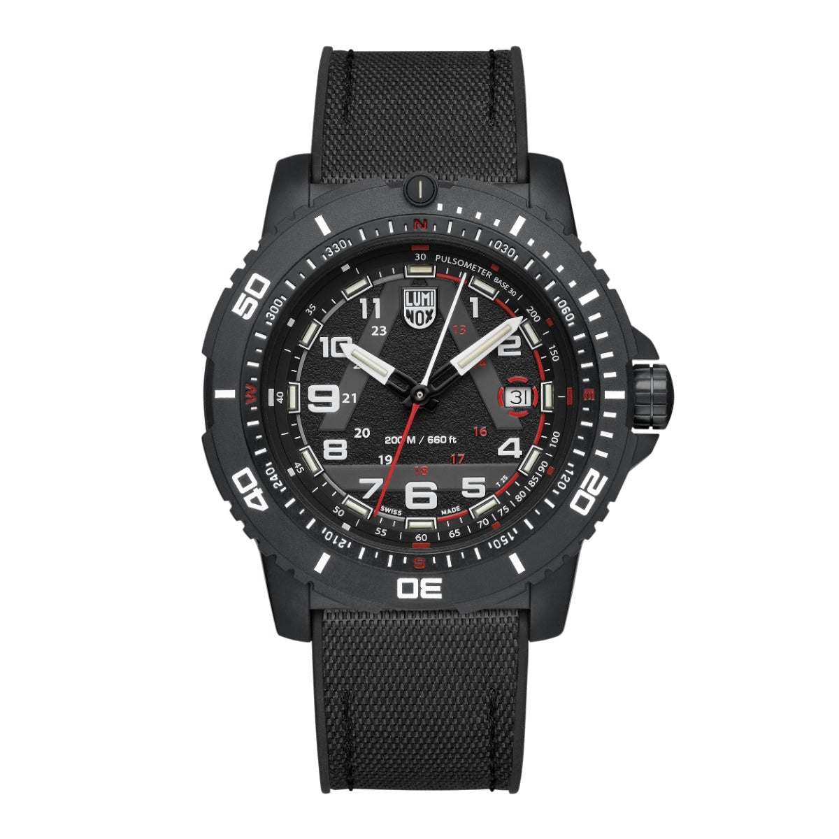 Luminox ICE-SAR Mens Watch with Black Dial and Black Strap XL.1081