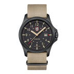 Gwylio Dynion Maes Atacama Luminox gydag Wyneb Du a Strapiau Cyfnewidiadwy XL.1970.SET