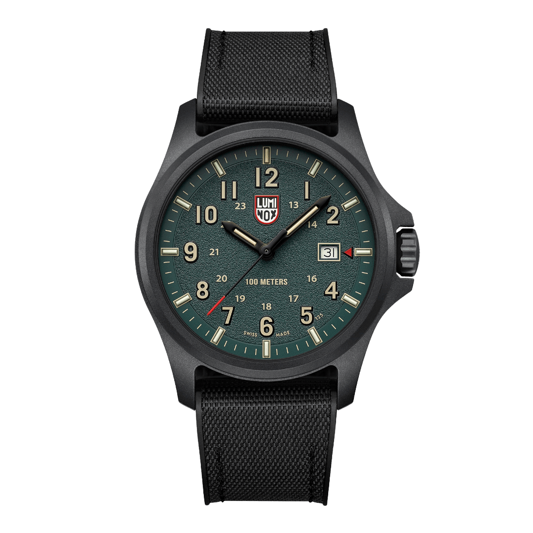 Luminox Atacama Field Mens Watch with Green Dial and Black Strap XL.1977