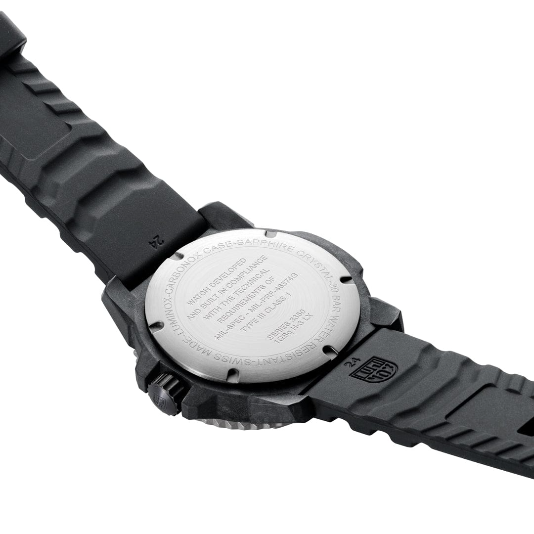 Luminox MIL-SPEC Inspired Mens Watch with Black Dial and Grey Strap XL.3351.2