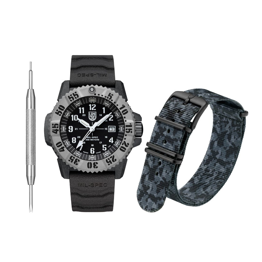 Luminox MIL-SPEC Inspired Mens Watch with Black Dial and Interchangeable Straps XL.3351.1.SET