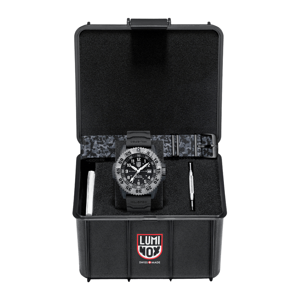 Luminox MIL-SPEC Inspired Mens Watch with Black Dial and Interchangeable Straps XL.3351.1.SET