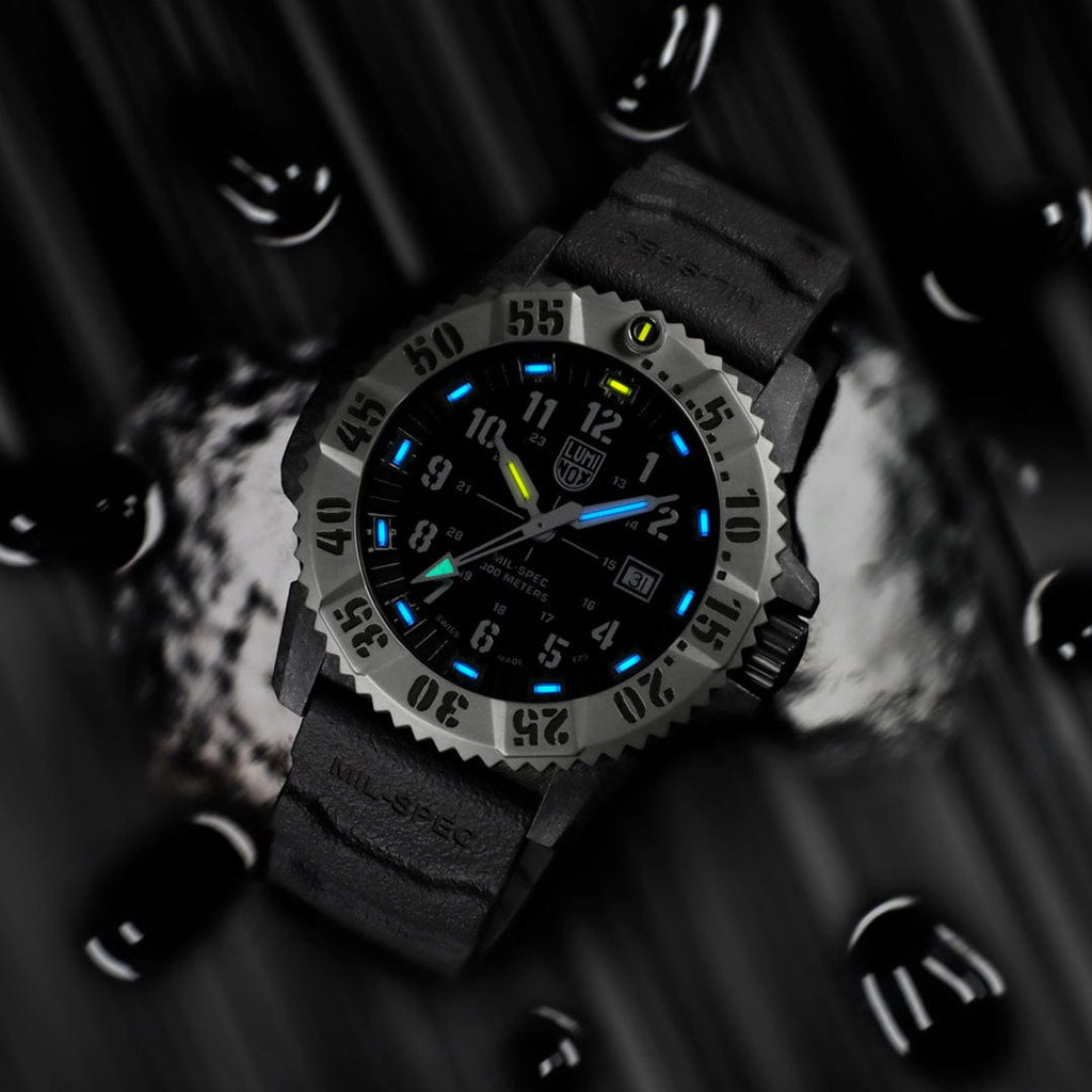 Luminox MIL-SPEC Inspired Mens Watch with Black Dial and Interchangeable Straps XL.3351.1.SET