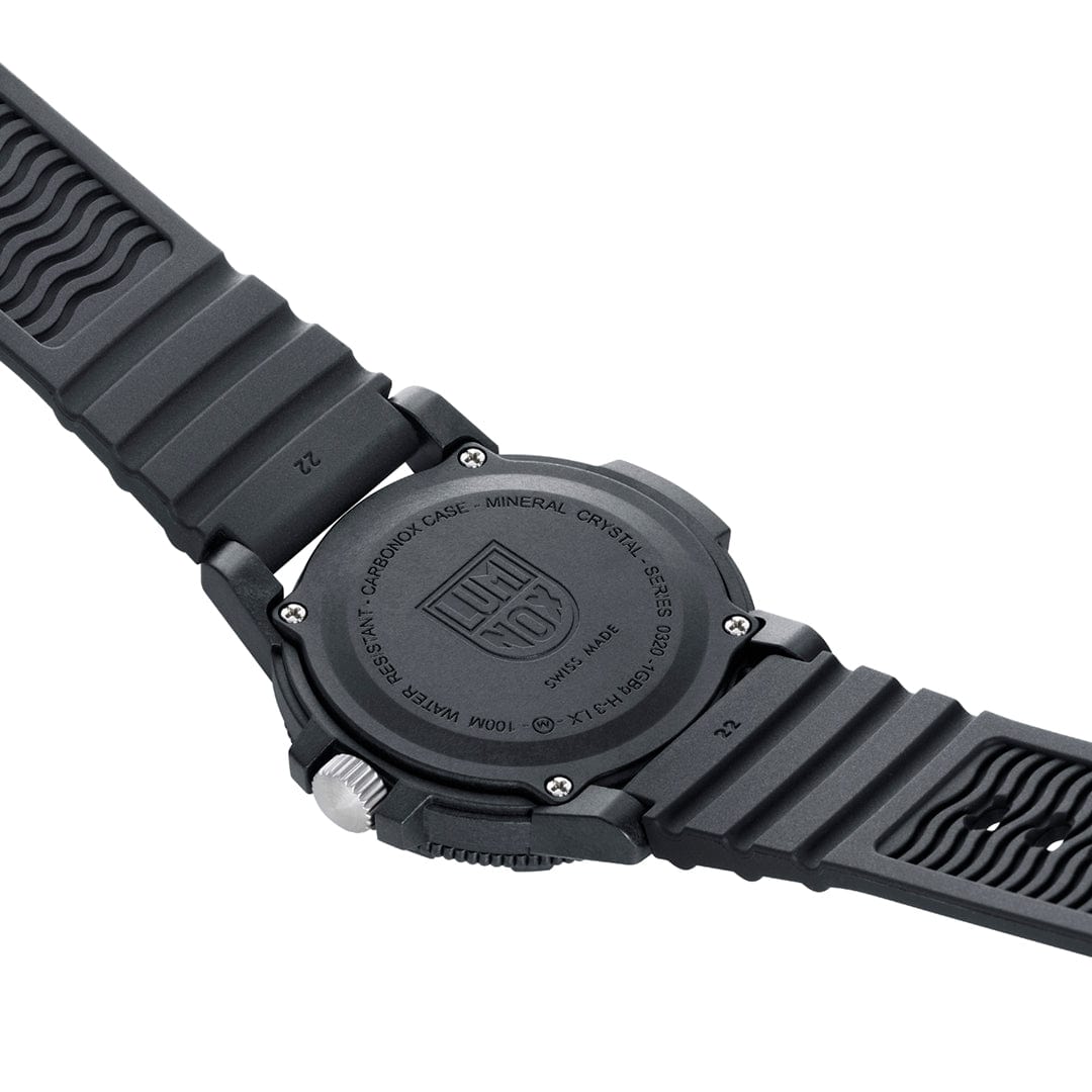 Luminox Leatherback SEA Turtle Giant Mens Watch with Black Dial and Black Strap XS.0324