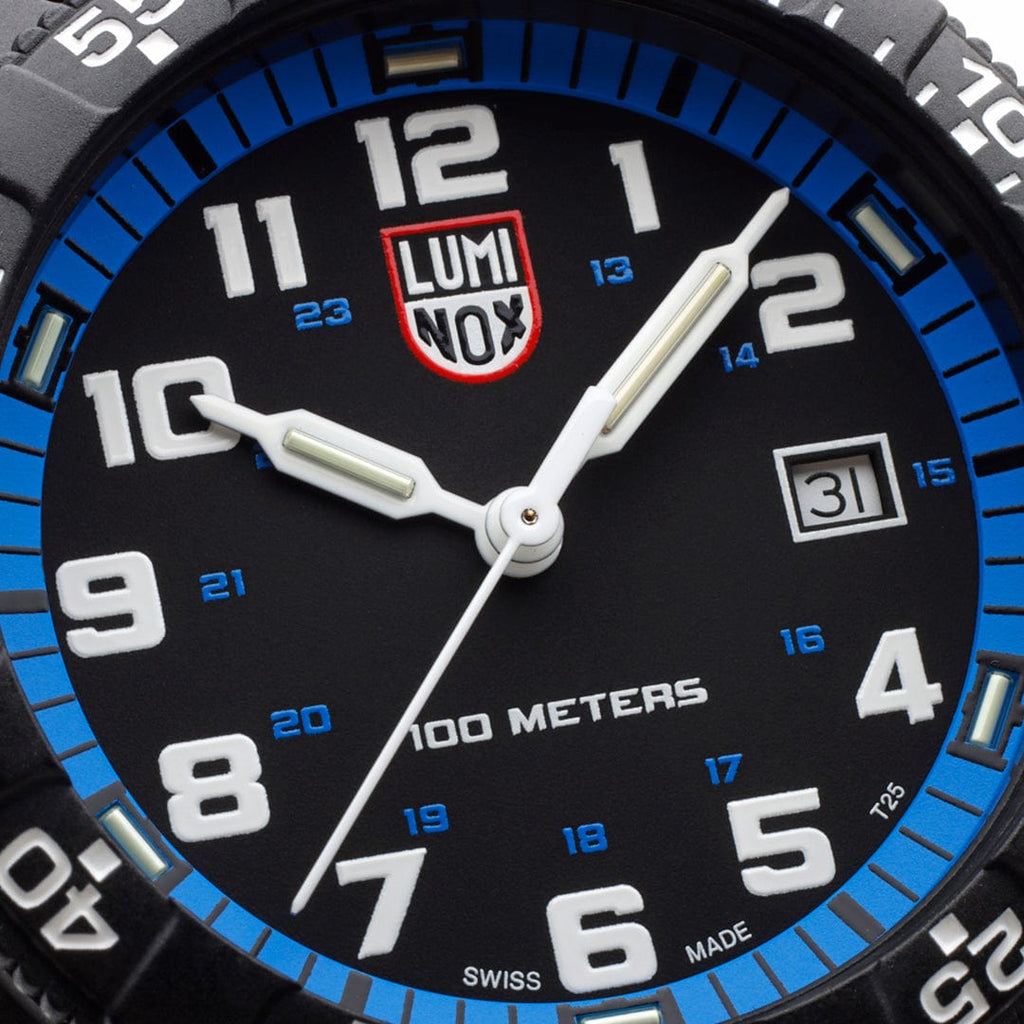 Luminox Leatherback SEA Turtle Giant Mens Watch with Black Dial and Black Strap XS.0324