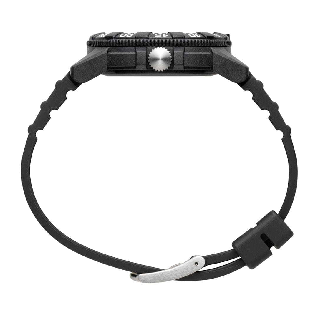 Luminox Leatherback SEA Turtle Giant Mens Watch with Black Dial and Black Strap XS.0324